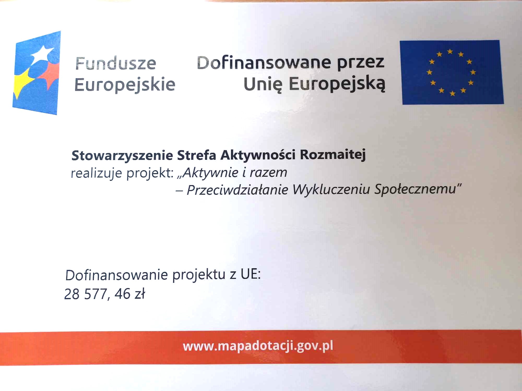 Fundusze Europejskie
