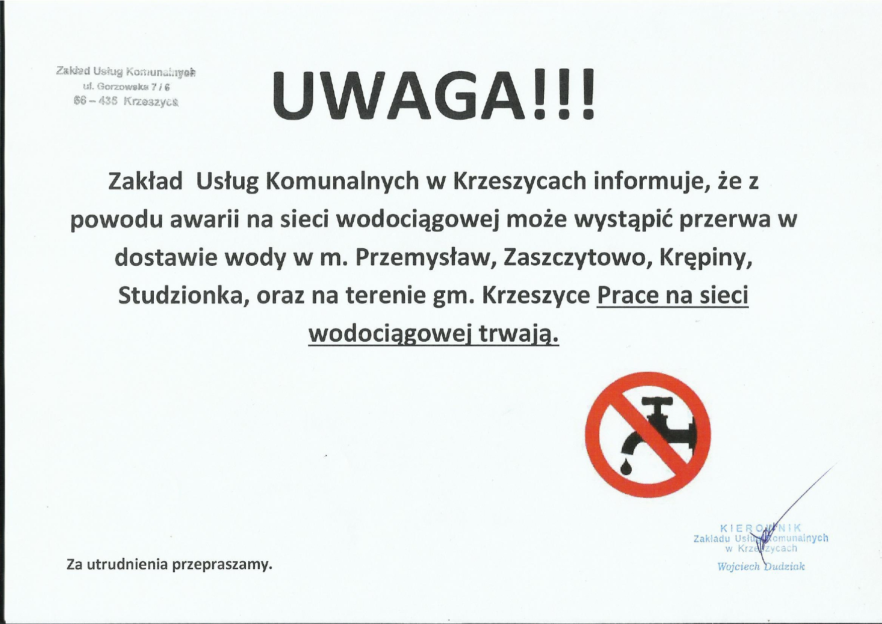 ogloszenie